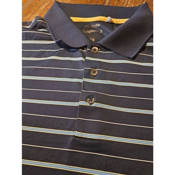 XXL Adidas Clima Cool Short Sleeve Polo Golf Casual Athleisure Athletic Shirt - Picture 2 of 3